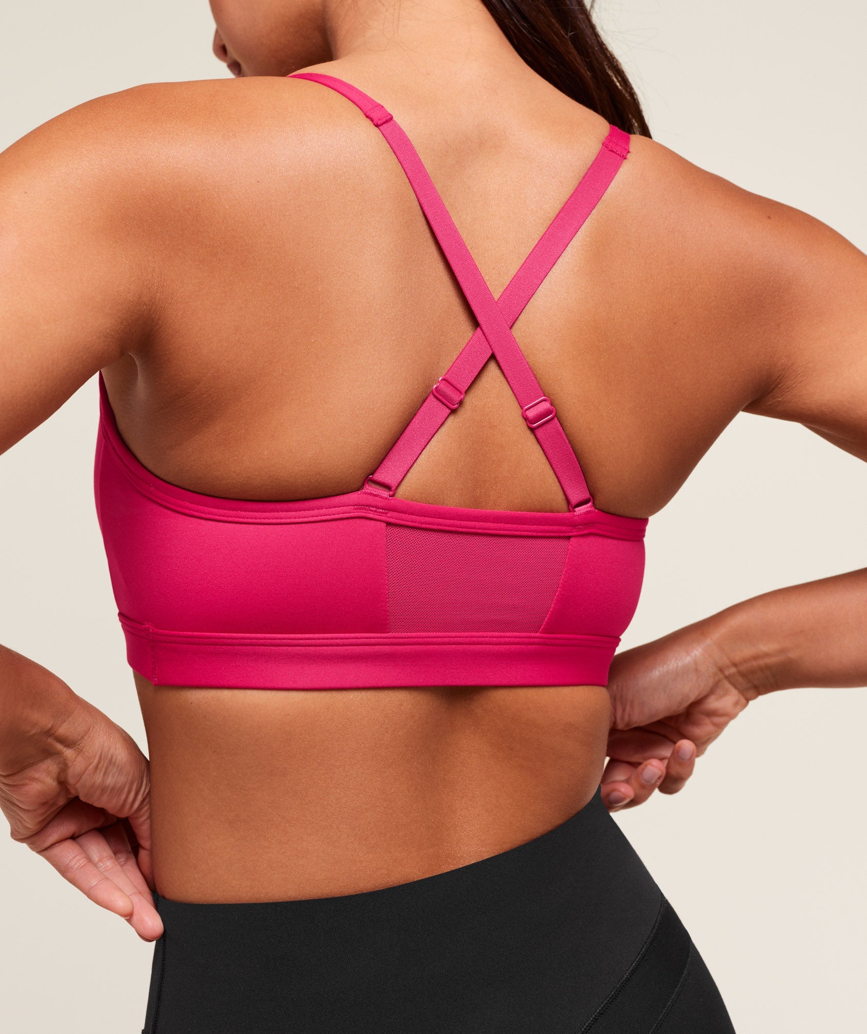 Gymshark Ruched Sports Bra - Build Pink