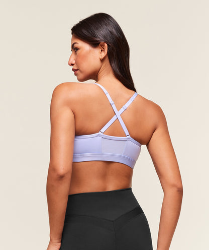 Gymshark Ruched Sports Bra - Peri Blue
