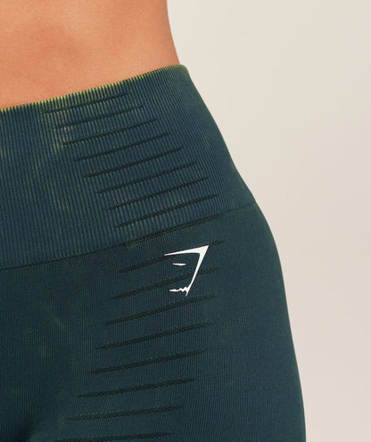 Gymshark Steel Seamless Leggings - Deep Petrol Blue