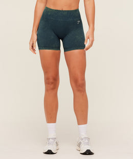 Gymshark Steel Seamless Shorts - Deep Petrol Blue