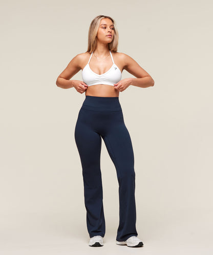 Gymshark Minimal Halterneck Sports Bra - White