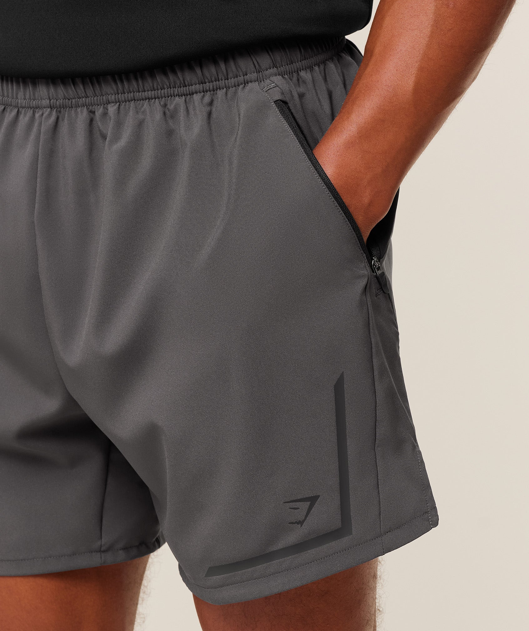 Gymshark Movement Sport 5" Short -  Onyx Grey