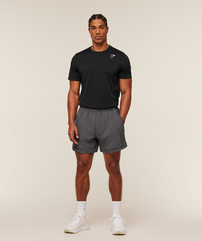 Gymshark Movement Sport 5" Short -  Onyx Grey
