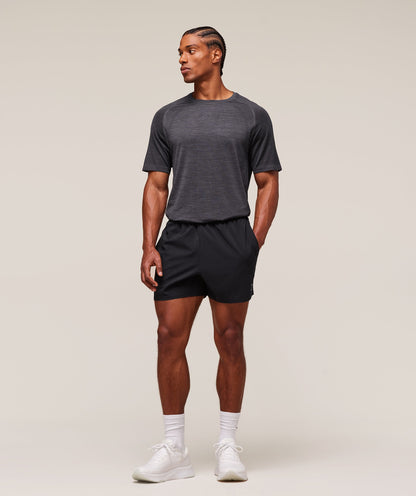 Gymshark Versatile Seamless T-Shirt - Dark Grey/Black