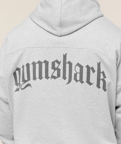 Gymshark Olde English Hoodie - Soft Grey Marl