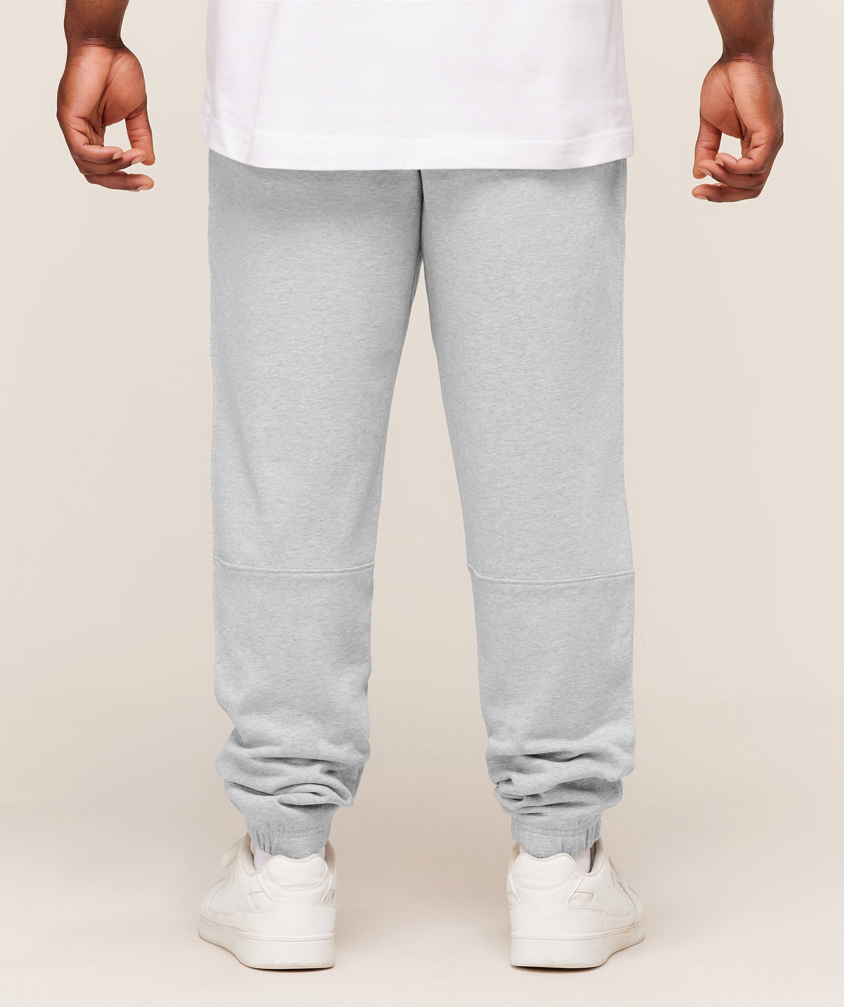 Gymshark Olde English Joggers - Soft Grey Marl