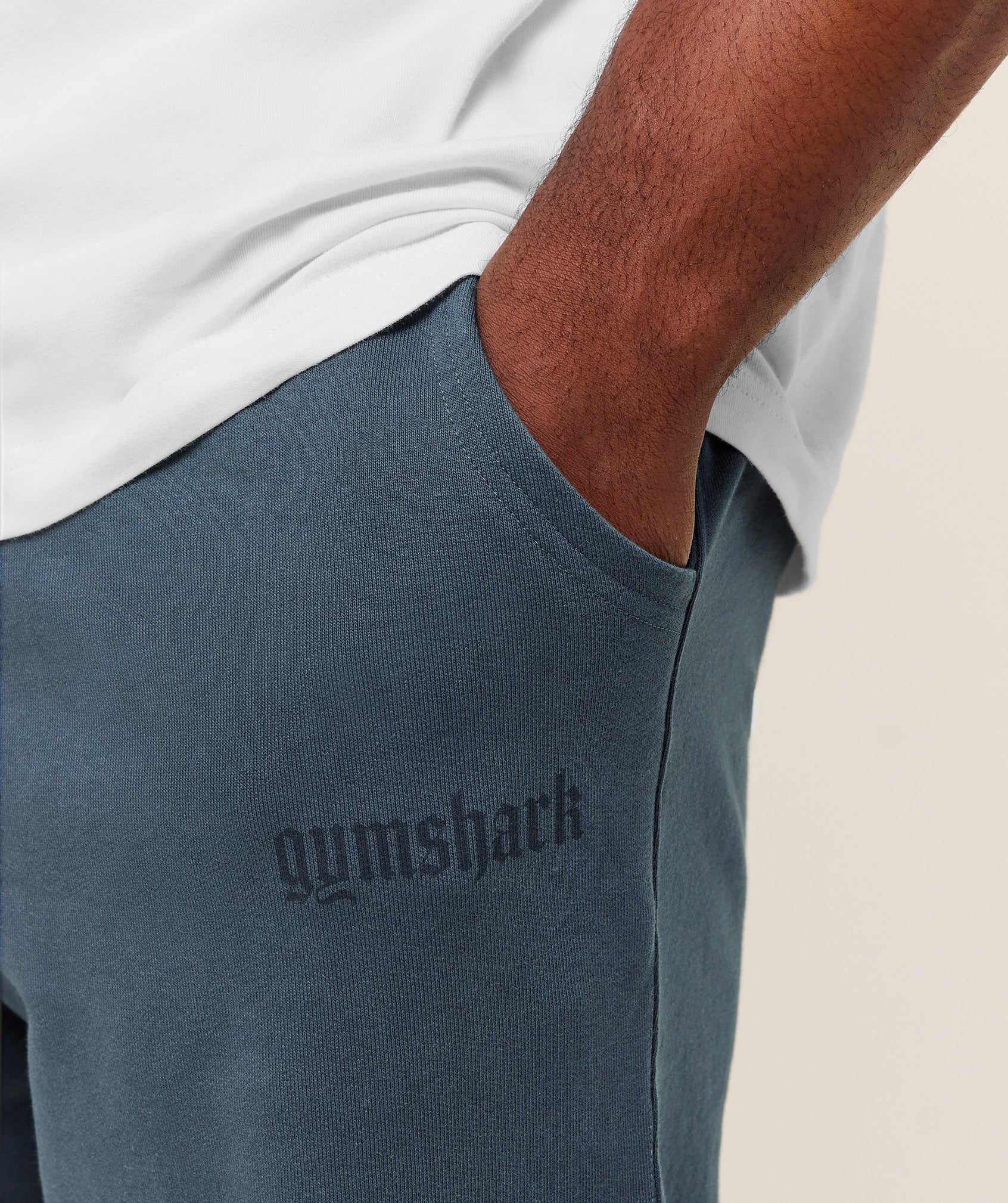 Gymshark Olde English Joggers - GS Stealth Blue