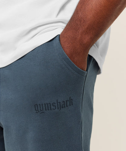 Gymshark Olde English Joggers - GS Stealth Blue