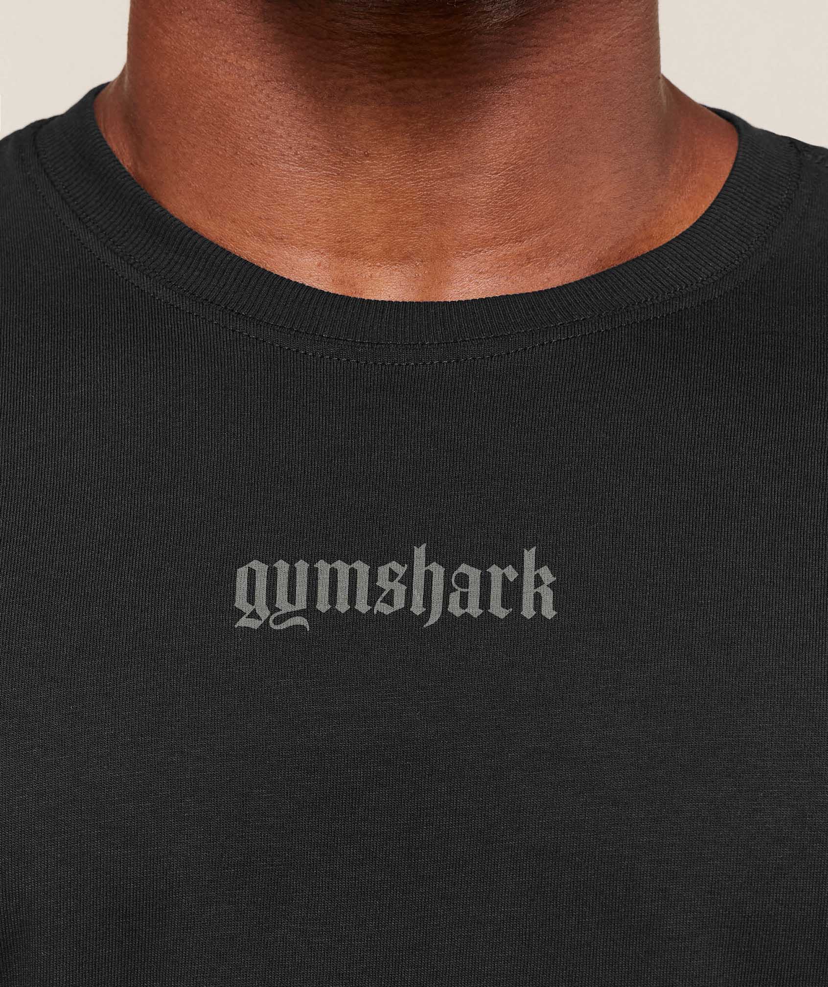 Gymshark Olde English T-Shirt - Black