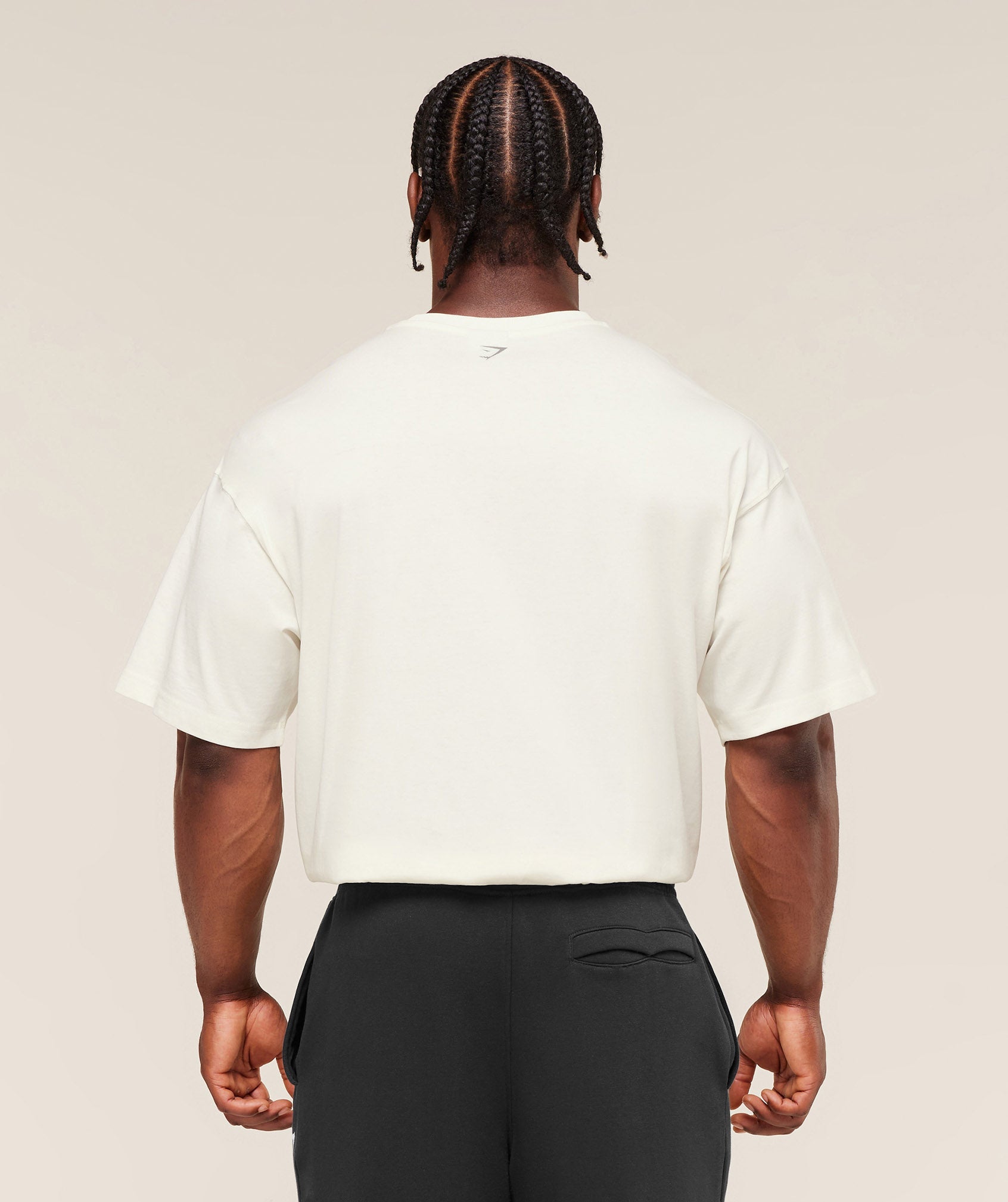 Gymshark Olde English T-Shirt - Soft White