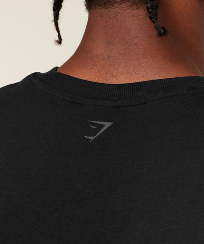 Gymshark Olde English Tank - GS Black