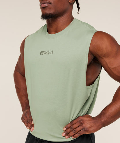 Gymshark Olde English Tank - GS Haze Green