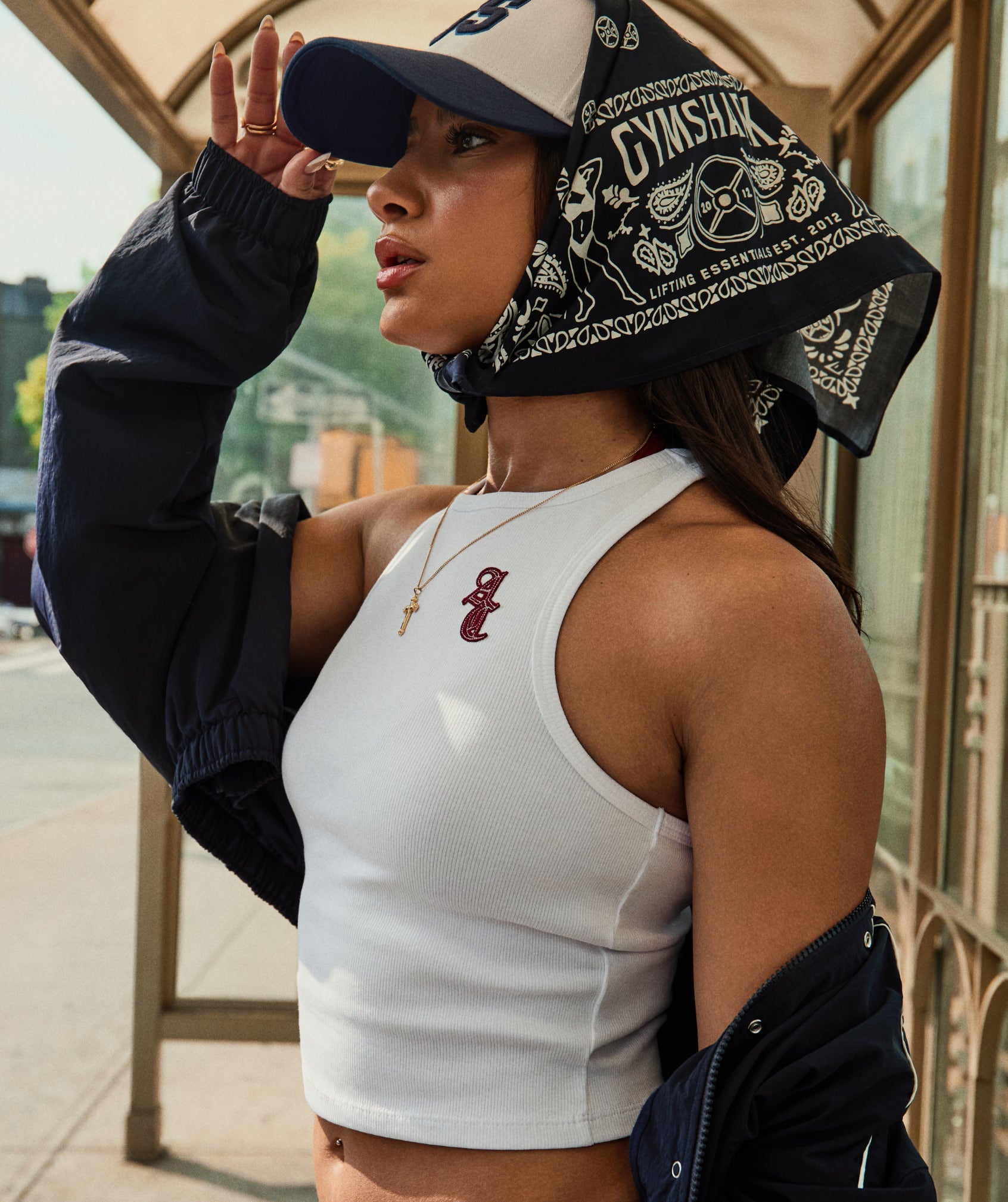 Gymshark x Analis Tank - White