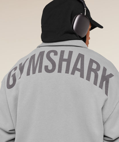 Gymshark Power Coach Jacket - Smokey Grey
