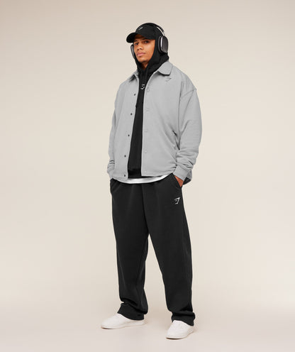 Gymshark Power Coach Jacket - Smokey Grey