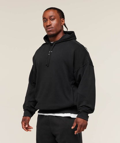Gymshark Power Hoodie - Black/Oat White
