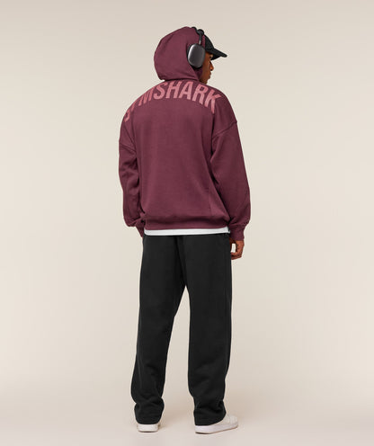 Gymshark Power Hoodie - GS Impact Burgundy