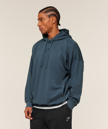 Gymshark Power Hoodie - GS Stealth Blue