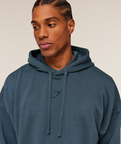 Gymshark Power Hoodie - GS Stealth Blue