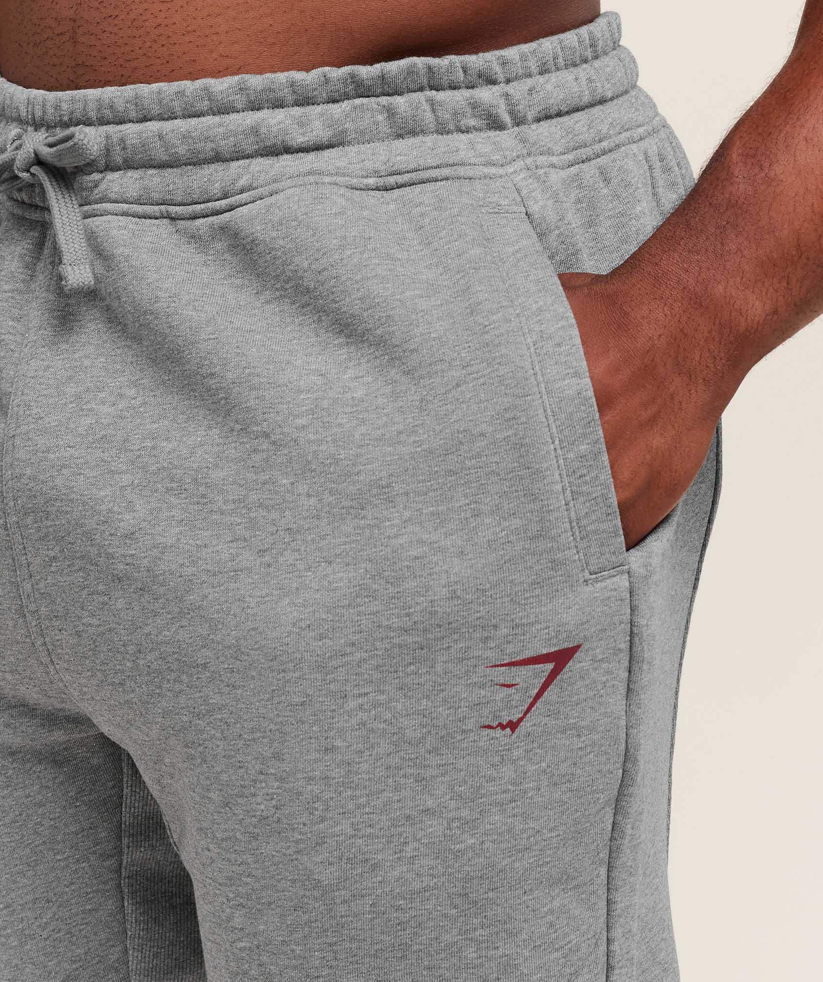 Gymshark Power Wordmark Jogger - Charcoal Core Marl