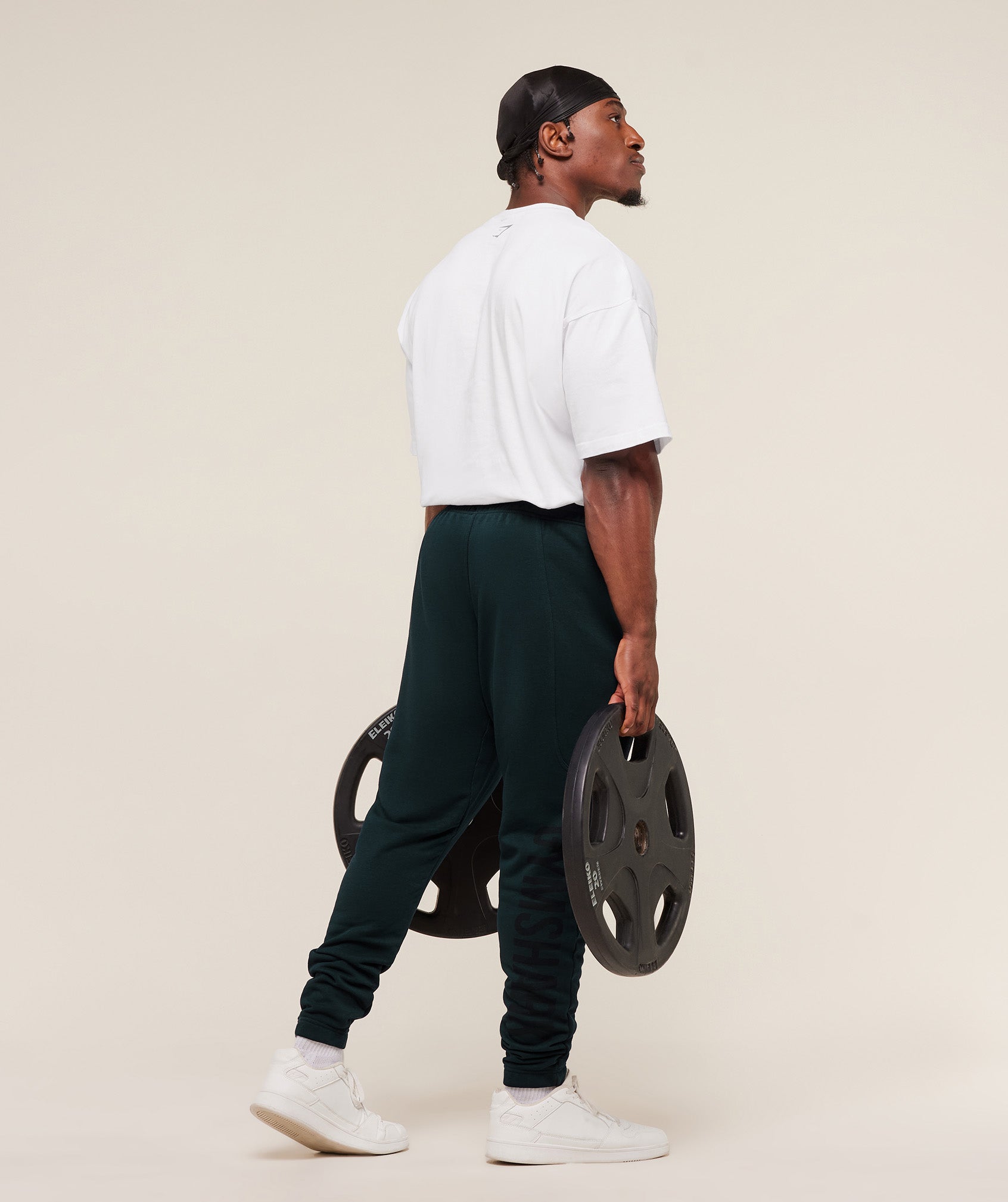 Gymshark Power Wordmark Jogger - Deep Petrol Blue