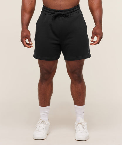 Gymshark Power 5" Shorts - Black/Asphalt Grey