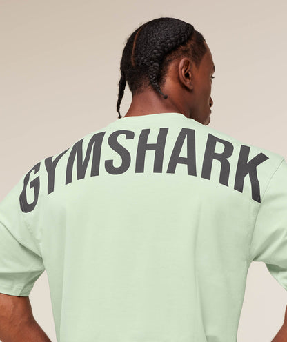 Gymshark Power T-Shirt - Clay Green