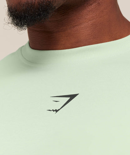 Gymshark Power T-Shirt - Clay Green