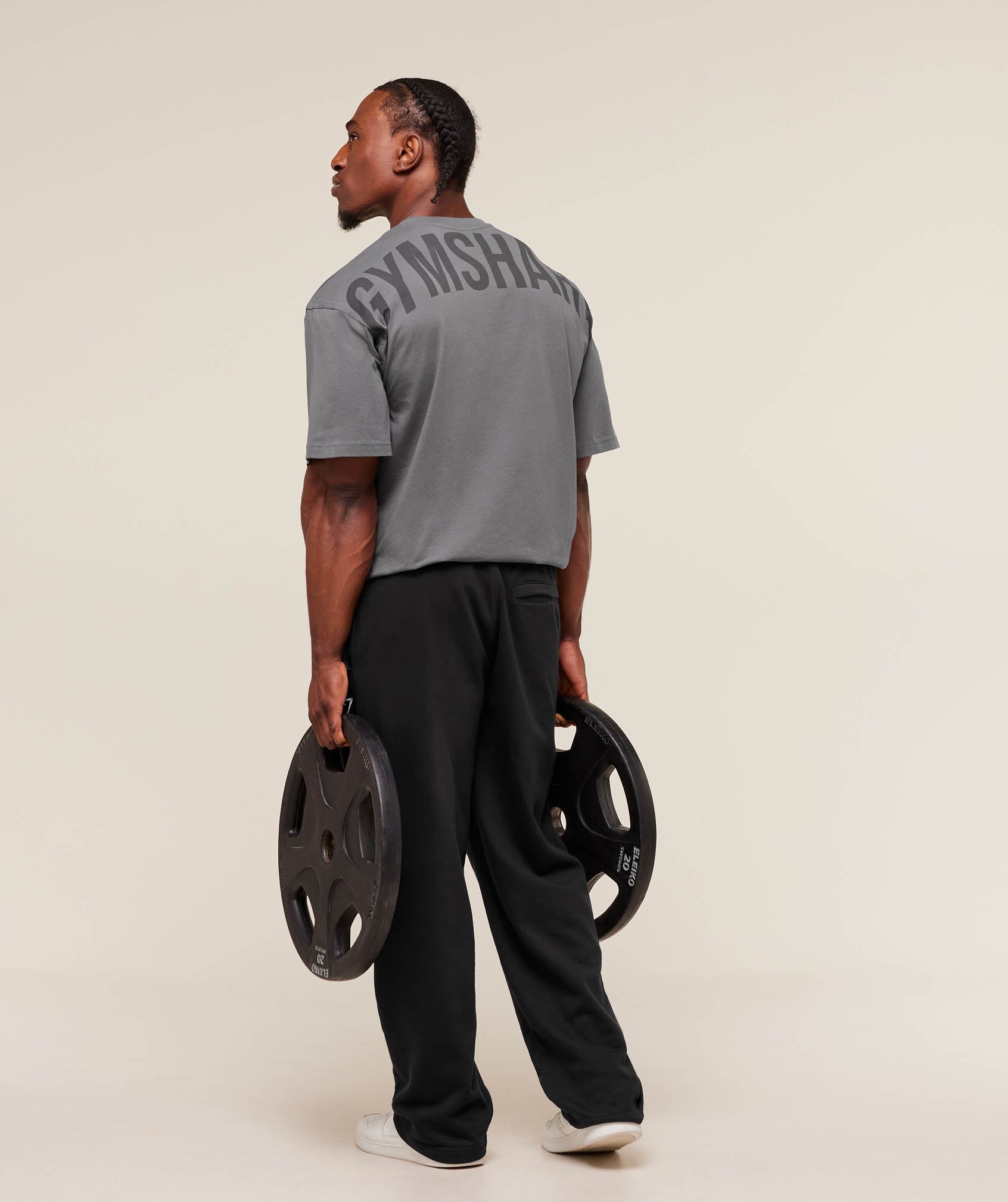 Gymshark Power T-Shirt - Dark Grey