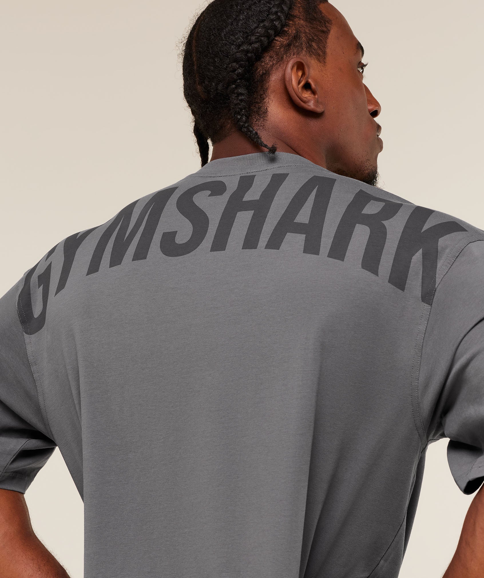 Gymshark Power T-Shirt - Dark Grey