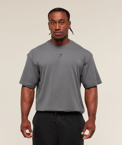 Gymshark Power T-Shirt - Dark Grey