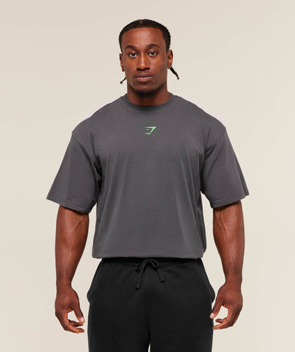Gymshark Power T-Shirt - Onyx Grey