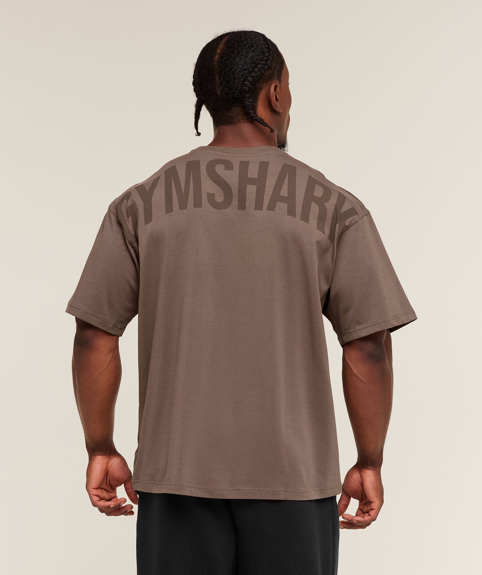 Gymshark Power T-Shirt - Soft Brown
