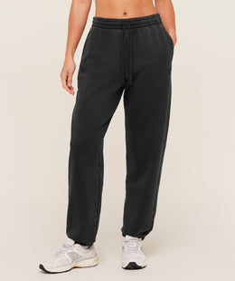 Gymshark Power Washed Cuff Joggers - Black/Acid Wash
