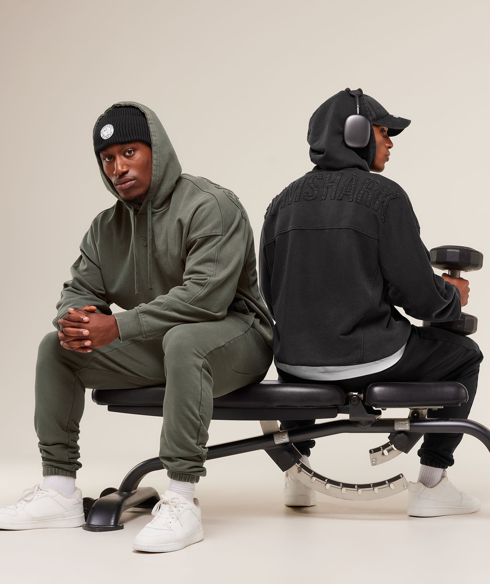 Gymshark Power Washed Hoodie - GS Black