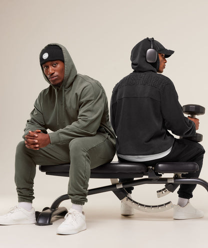 Gymshark Power Washed Hoodie - GS Black