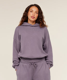 Gymshark Power Washed Oversized Hoodie -  Dusk Purple/Acid Wash