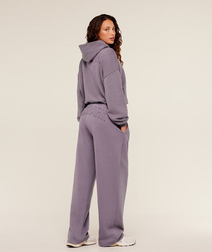 Gymshark Power Washed Oversized Hoodie -  Dusk Purple/Acid Wash