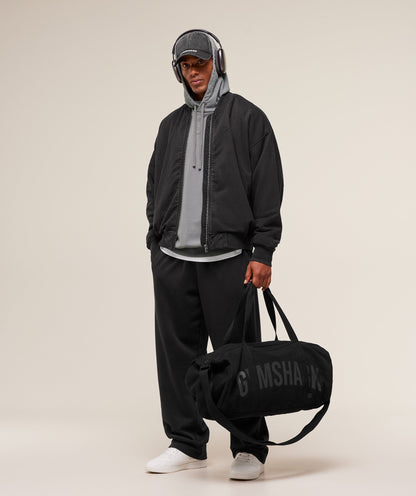 Gymshark Power Washed Jersey Track Jacket - GS Black