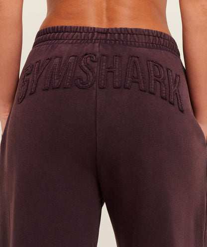 Gymshark Power Washed Joggers -  Cherry Purple/Acid Wash