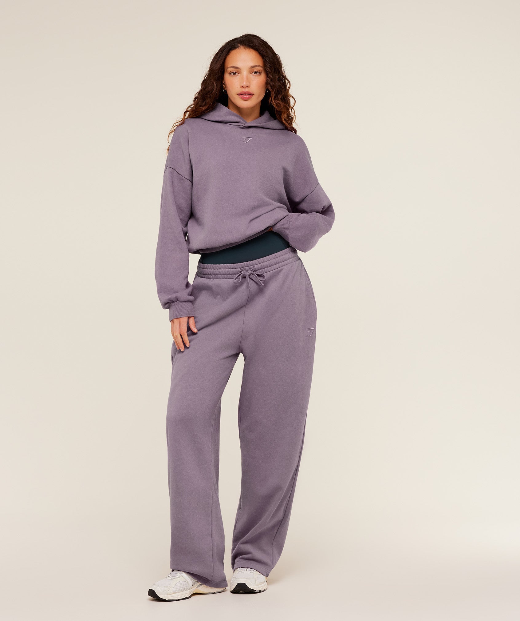 Gymshark Power Washed Joggers -  Dusk Purple/Acid Wash