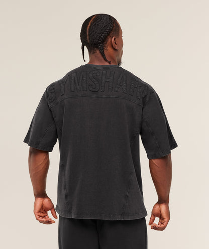 Gymshark Power Washed T-Shirt - GS Black