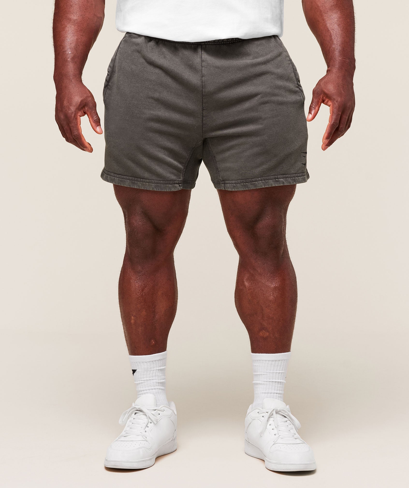 Gymshark Heritage 5" Shorts - Onyx Grey