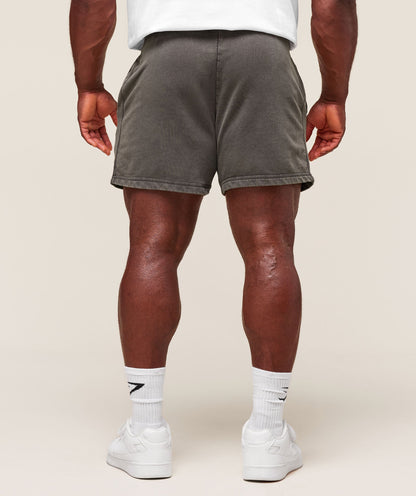 Gymshark Heritage 5" Shorts - Onyx Grey