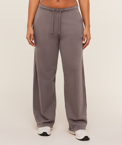 Gymshark Pump Straight Leg Pant - GS Cool Brown/WASH