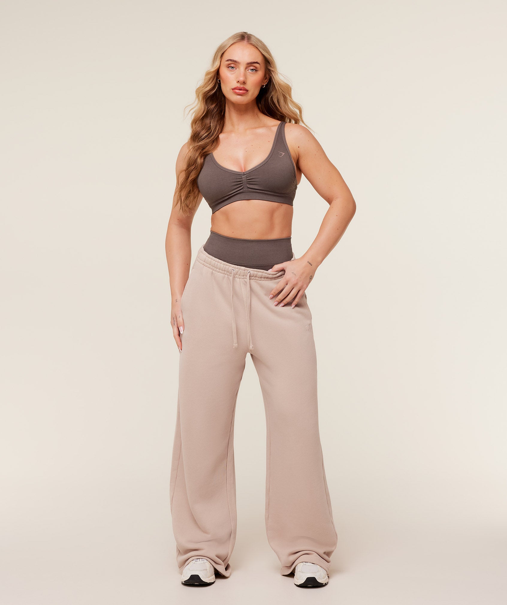 Gymshark Pump Straight Leg Pant - GS Dusk Pink/WASH