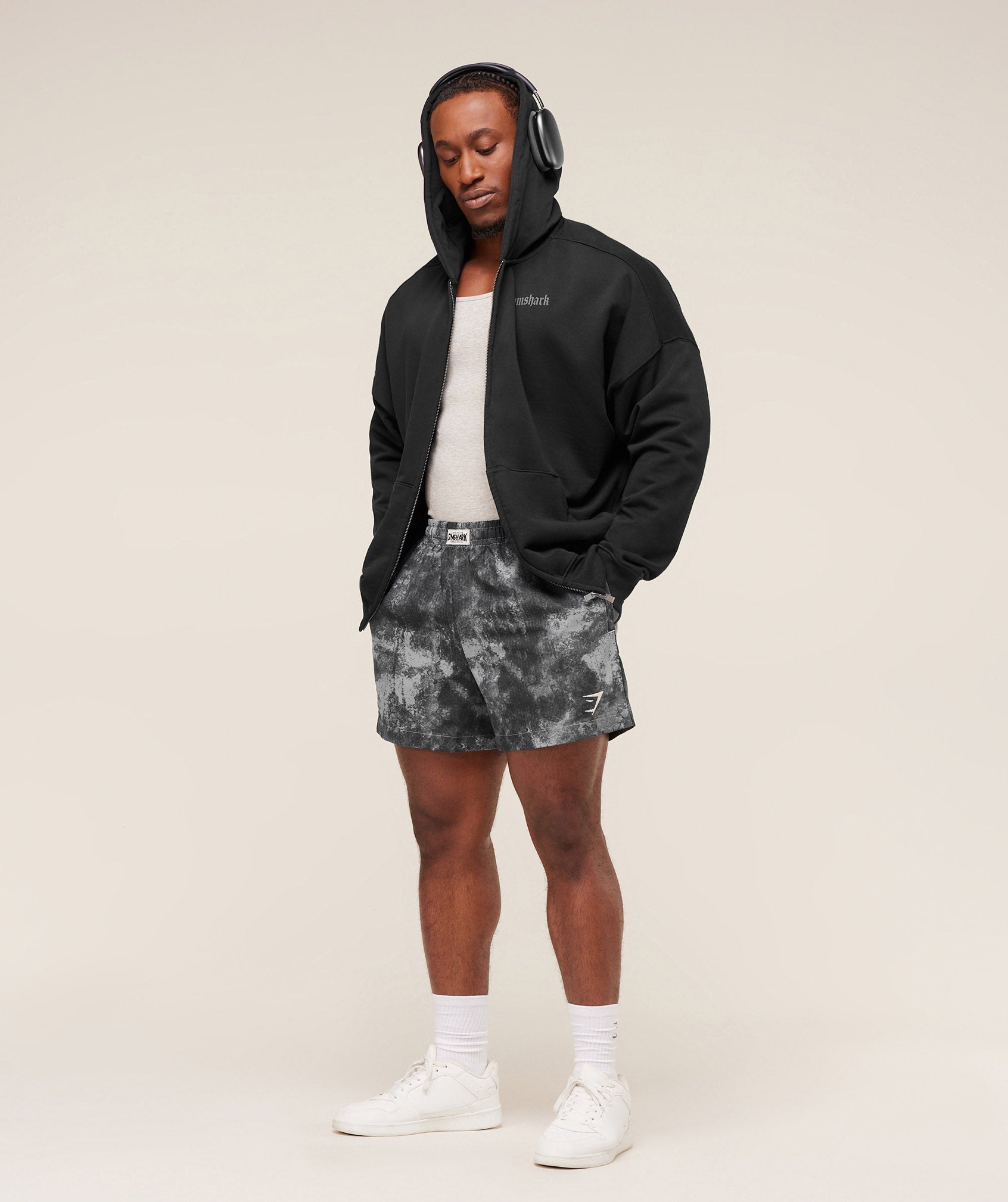 Gymshark Pumper Shorts 5" - Smokey Grey