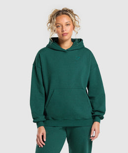 Gymshark Rest Day Sweats Hoodie - Bros Bold Teal Marl