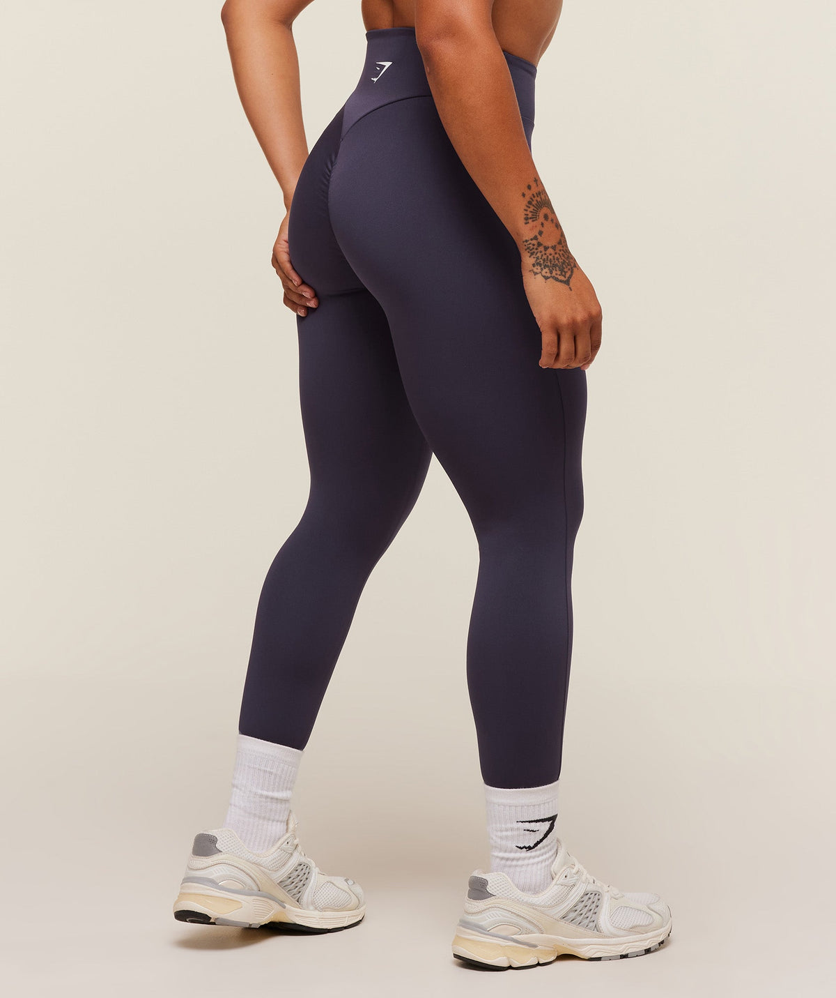 Gymshark Reps Power Leggings - Midnight Purple