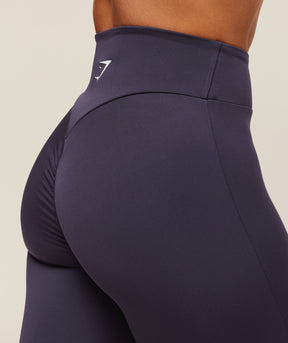 Gymshark Reps Power Leggings - Midnight Purple